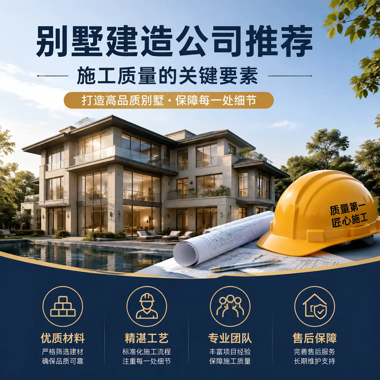 别墅建造公司推荐: 镇远 施工质量的关键要素