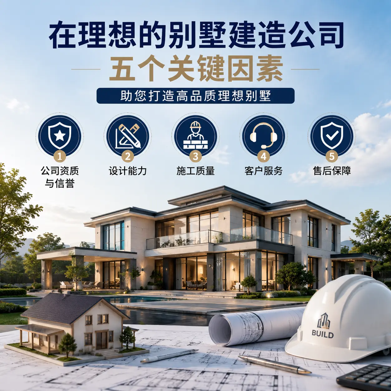 在 镇远 找到理想别墅建造公司的五个关键因素