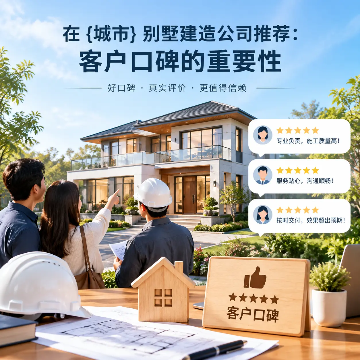 在 镇远 别墅建造公司推荐:客户口碑的重要性