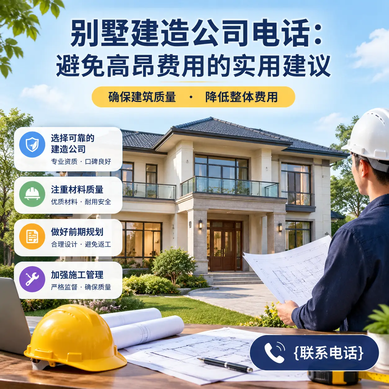 镇远别墅建造公司电话：避免高昂费用的实用建议