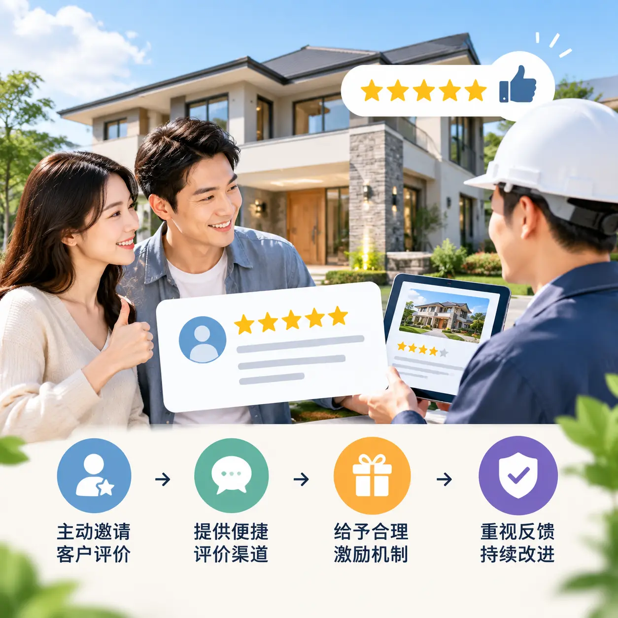 别墅建造公司推荐：客户评价的重要性与获取方法
