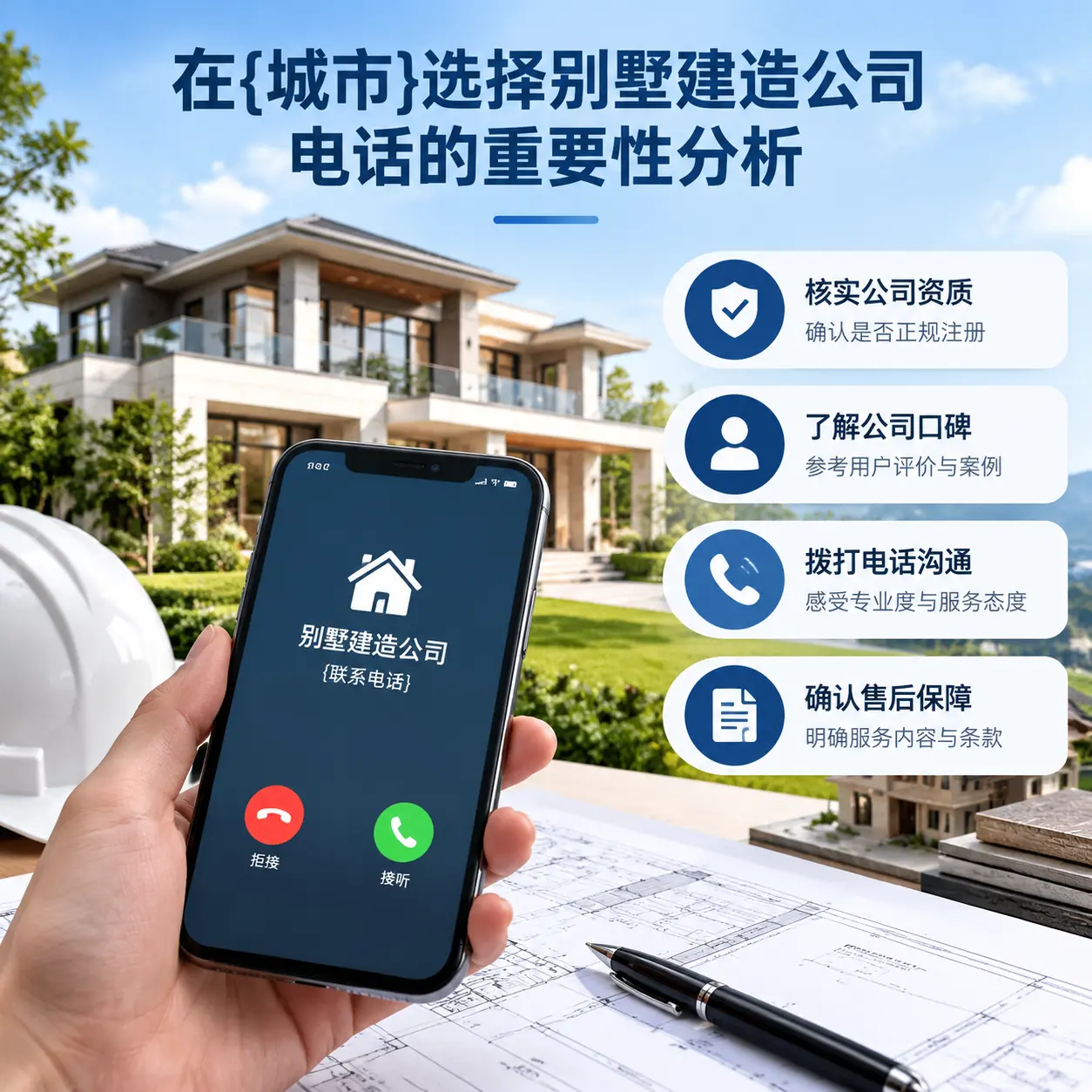 在镇远选择别墅建造公司电话的重要性分析