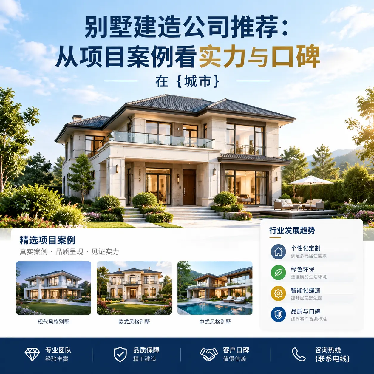别墅建造公司推荐：从项目案例看实力与口碑在 镇远